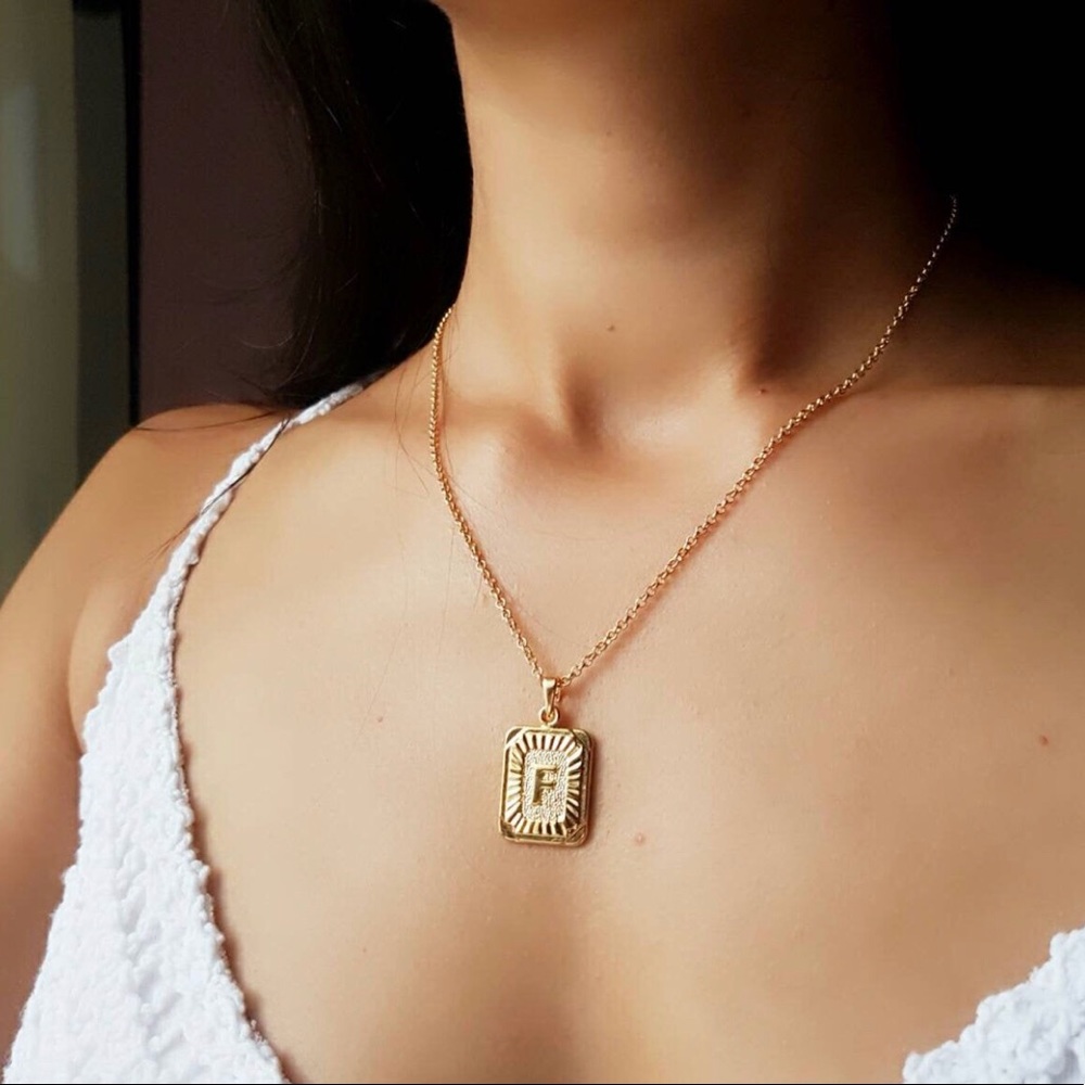 Letter/ initial necklace
